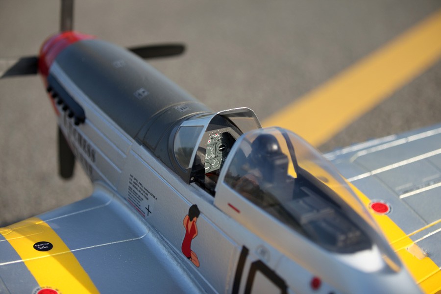 �˾���ũ  [FMS] P-51D V8 RED Tail 1400mm EPO PNP 15