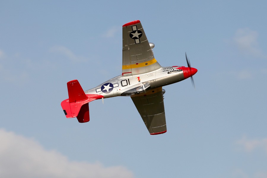 �˾���ũ  [FMS] P-51D V8 RED Tail 1400mm EPO PNP 19