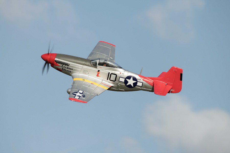 �˾���ũ  [FMS] P-51D V8 RED Tail 1400mm EPO PNP 21