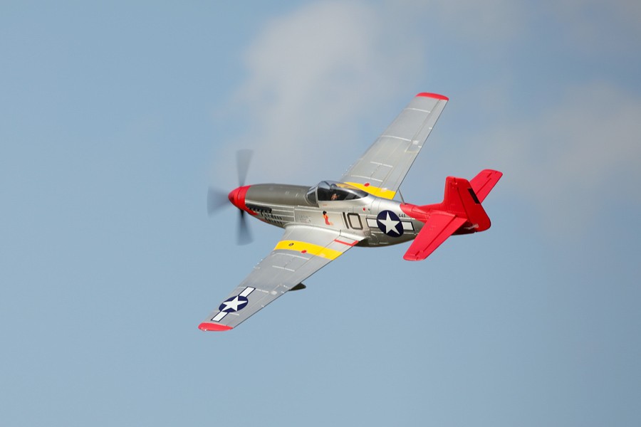 �˾���ũ  [FMS] P-51D V8 RED Tail 1400mm EPO PNP 20