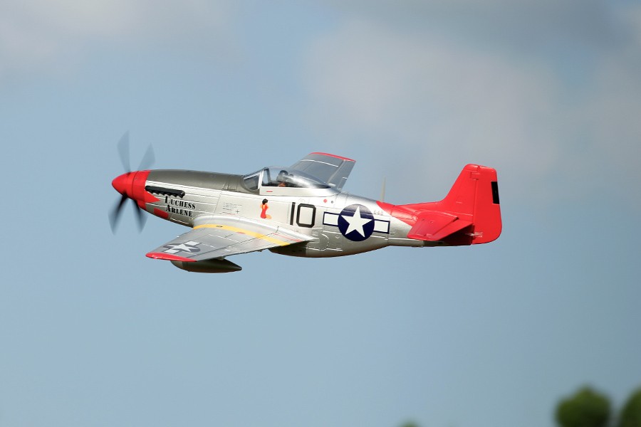 �˾���ũ  [FMS] P-51D V8 RED Tail 1400mm EPO PNP 22