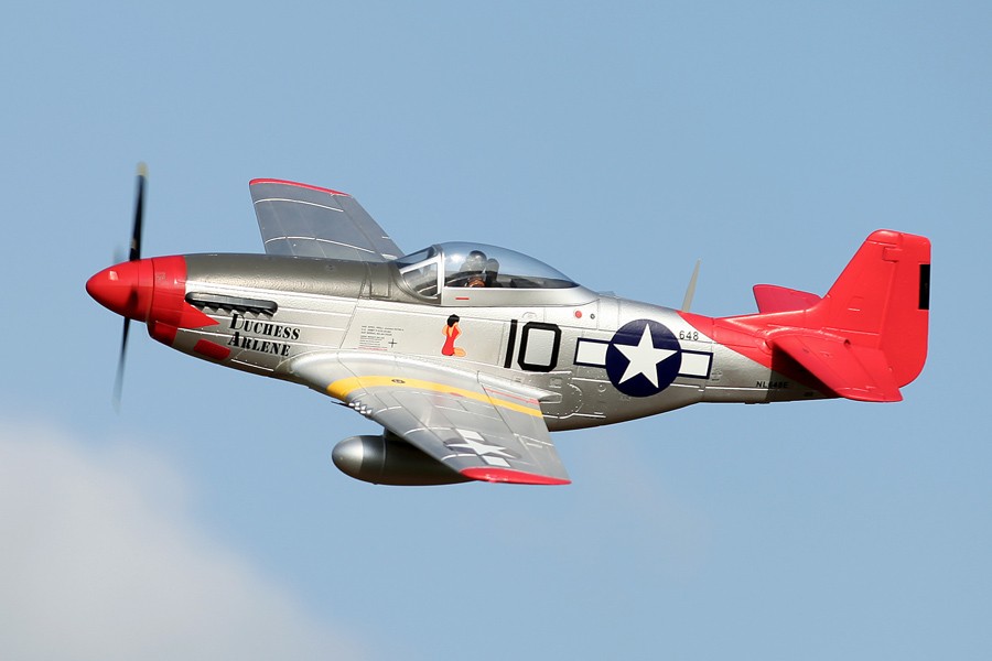 �˾���ũ  [FMS] P-51D V8 RED Tail 1400mm EPO PNP 23