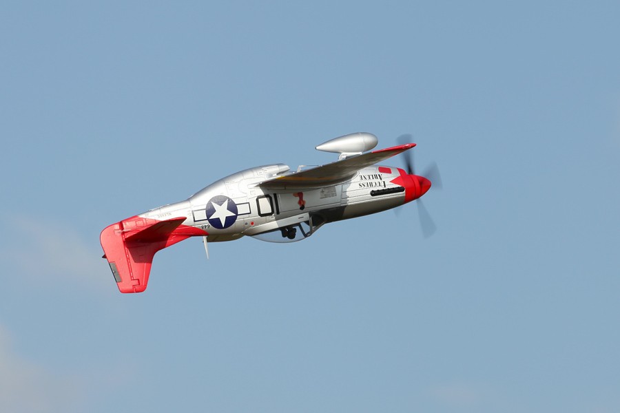 �˾���ũ  [FMS] P-51D V8 RED Tail 1400mm EPO PNP 26