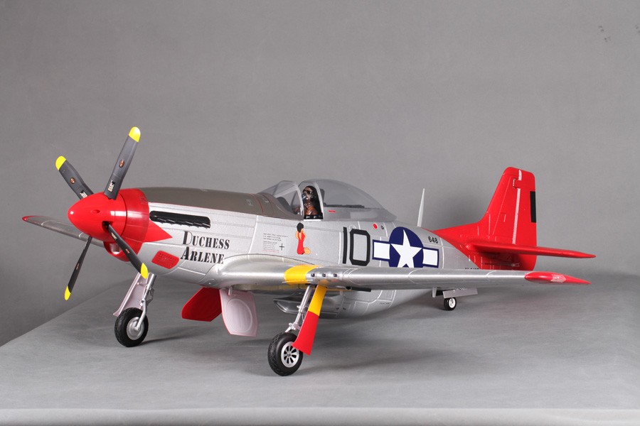 �˾���ũ  [FMS] P-51D V8 RED Tail 1400mm EPO PNP 33
