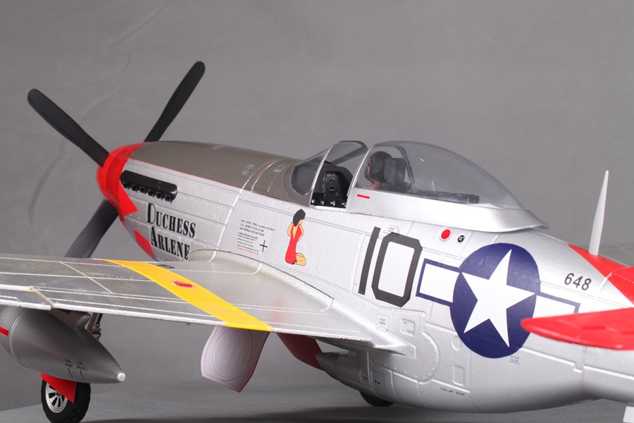 �˾���ũ  [FMS] P-51D V8 RED Tail 1400mm EPO PNP 34