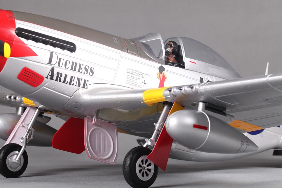 �˾���ũ  [FMS] P-51D V8 RED Tail 1400mm EPO PNP 35