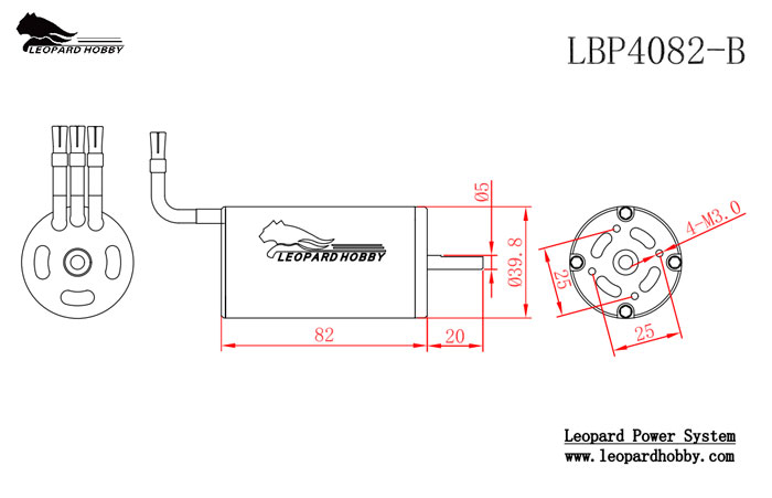 ¾Ë¾¾¹ðÅ© Leopard LBP4082/1.5Y 2200KV 4-Poles º¸Æ®¿ë ÀÌ³Ê ºê·¯½¬¸®½º ¸ðÅÍ 5