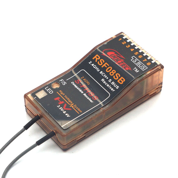 �˾���ũ CT-RSF08SB [CT] RSF08SB Futaba 8ä�� S-FHSS 2.4GHz ȣȯ ���ű� - S.Bus ���� 3