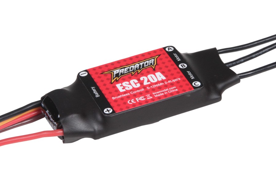 �˾���ũ  [FMS] �������� 20A �귯������ ���ӱ� - 2~4�� 5.5V 2A BEC ���� 1