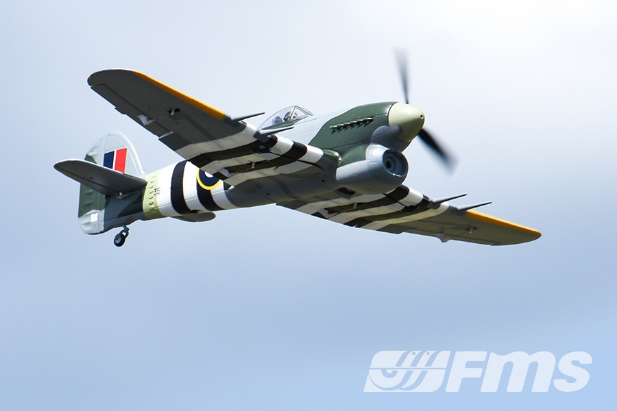 �˾���ũ FMM086P [FMS] 1100mm Typhoon Airplane PNP 12