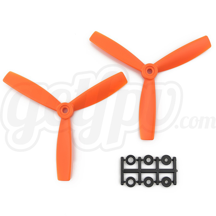 ¾Ë¾¾¹ðÅ© HQProp 5x4.5x3 Á¤ÇÇÄ¡ Bullnose Propeller - (Set of 2 - Orange) 1