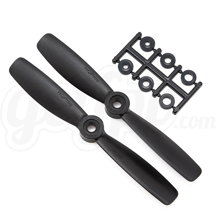 ¾Ë¾¾¹ðÅ© HQProp 5x4.5R Bullnose ¿ªÇÇÄ¡ BLACK (Carbon Mix) 2pcs 2