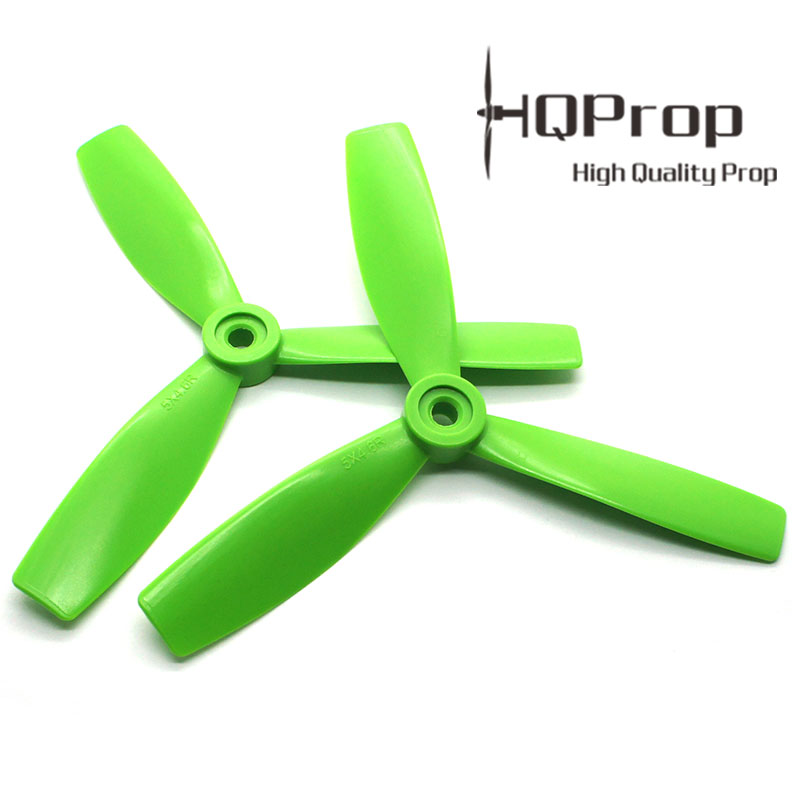 ¾Ë¾¾¹ðÅ© HQProp 5x4.6x3R ¿ªÇÇÄ¡ Propeller - (2°³ - Green) 1