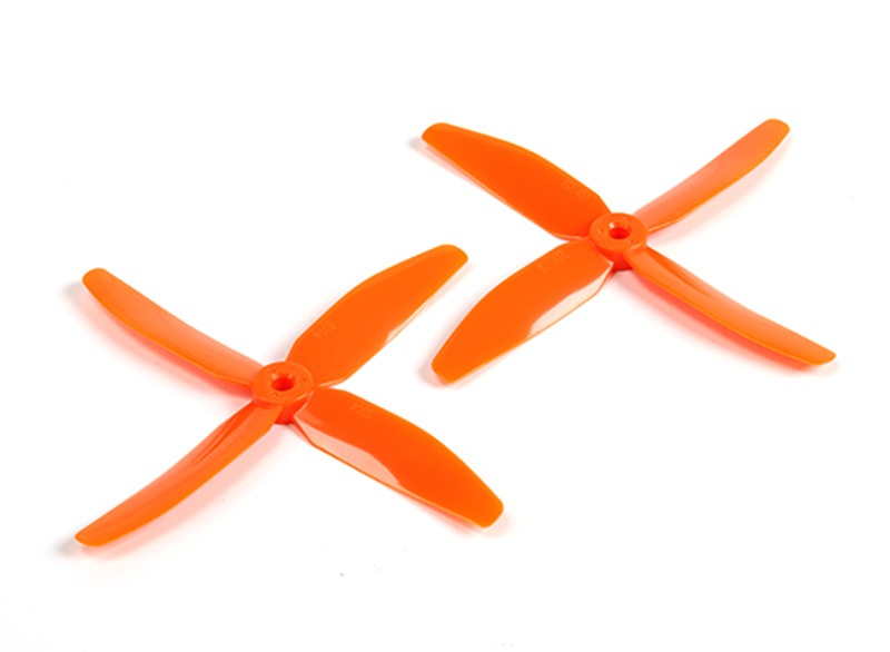 �˾���ũ  DYS ORANGE 5x4x4 5040 4-Blade Hi-Performance Prop FPV Propeller CW/CCW 4�� 1