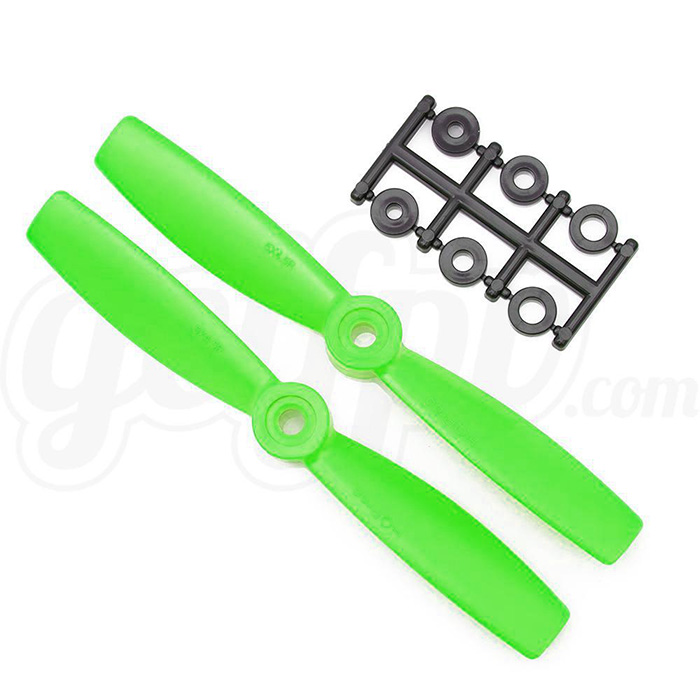 ¾Ë¾¾¹ðÅ© HQProp 5.5x4.5R Bullnose ¿ªÇÇÄ¡ Green 2pcs 2