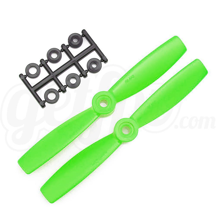 ¾Ë¾¾¹ðÅ© HQProp 5x4.5 Bullnose Á¤ÇÇÄ¡ Green 2pcs 2