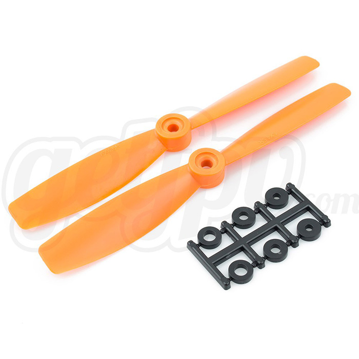 �˾���ũ  HQProp 6x4.5R Bullnose ����ġ Orange 2pcs 2