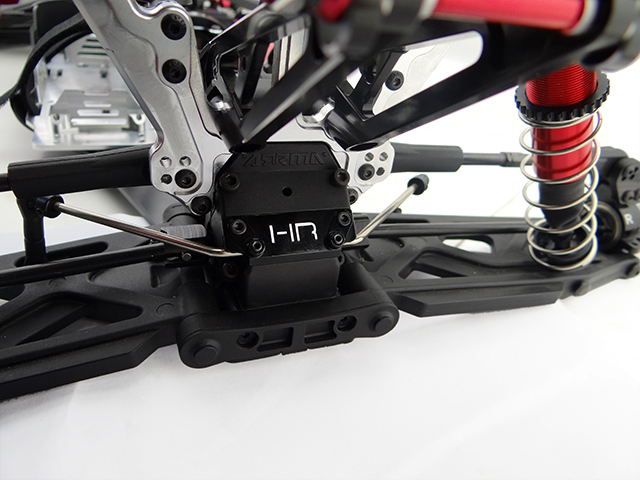 �˾���ũ HRAAON311M01 [HOT RACING] AoN311 M01Aluminum Black Sway Bar Mount set: Kraton OutCast (AR310427) 1
