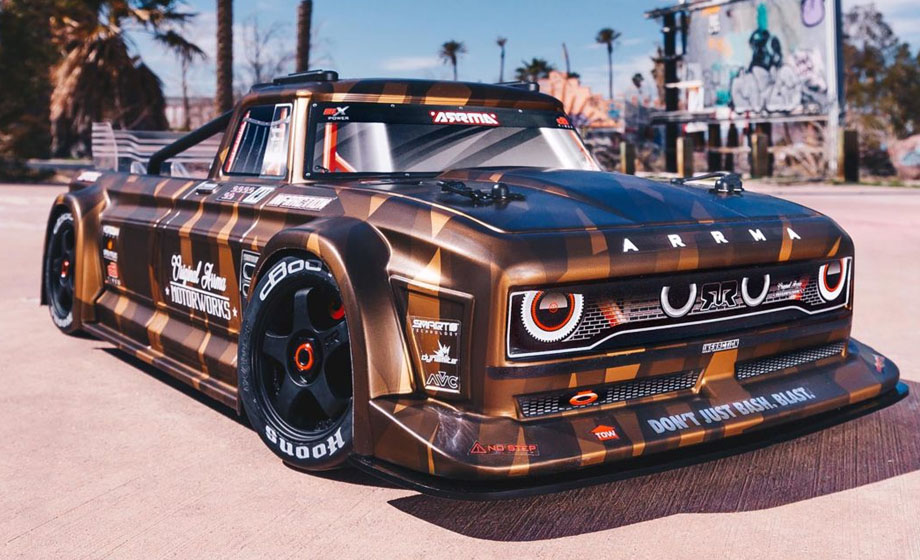 �˾���ũ ARA410002 [ARRMA] INFRACTION 6S BLX PAINTED DECALED TRIMMED BODY (MATTE BRONZE CAMO) �����ٵ� 2