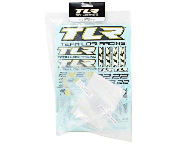 �˾���ũ TLR8057 [TLR Racing] Team Losi Racing 22 Body  1
