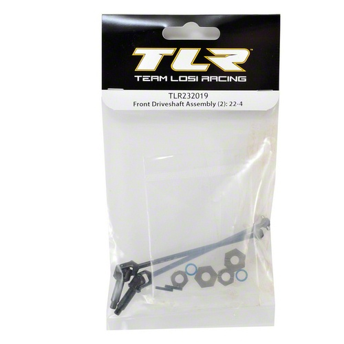 �˾���ũ TLR232019 [TLR Racing] Team Losi Racing 22-4 Front Driveshaft Assembly (2) 1