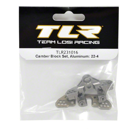 �˾���ũ TLR231016 [TLR Racing] Team Losi Racing 22-4 Aluminum Camber Block Set 1