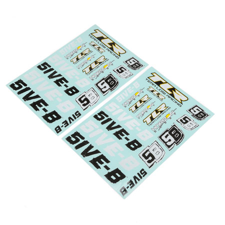 �˾���ũ TLR259000 [TLR Racing] Sticker Sheet: 5IVE-B 1