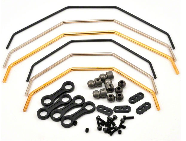 �˾���ũ LOSB2562 [TEAM LOSI] Team Losi Front, Rear Sway Bar Set w/Hardware (6) 5IVE-T,MINI WRC 1
