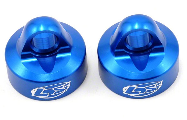 �˾���ũ LOSB2858 [TEAM LOSI] Team Losi Shock Cap Set (Blue) (2) 5IVE-T,MINI WRC 1