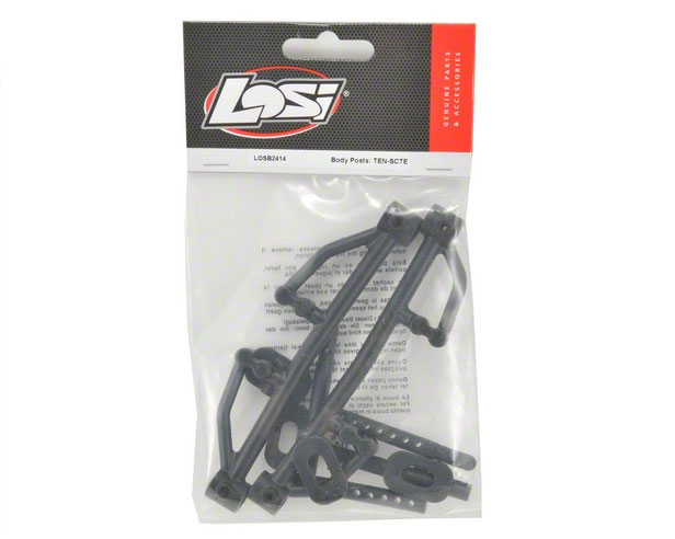 �˾���ũ LOSB2414 [TEAM LOSI] Losi Front/Rear Body Mount Set w/Post (TEN-RALLY/TEN-SCTE/TEN-SCTE 2.0/TEN-SCT Nitro) 1