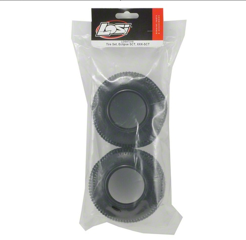 �˾���ũ LOSA7215 [TEAM LOSI] Losi Eclipse Short Course Tire Set (2) ���ڽ� Ʈ�� Ÿ�̾� 1