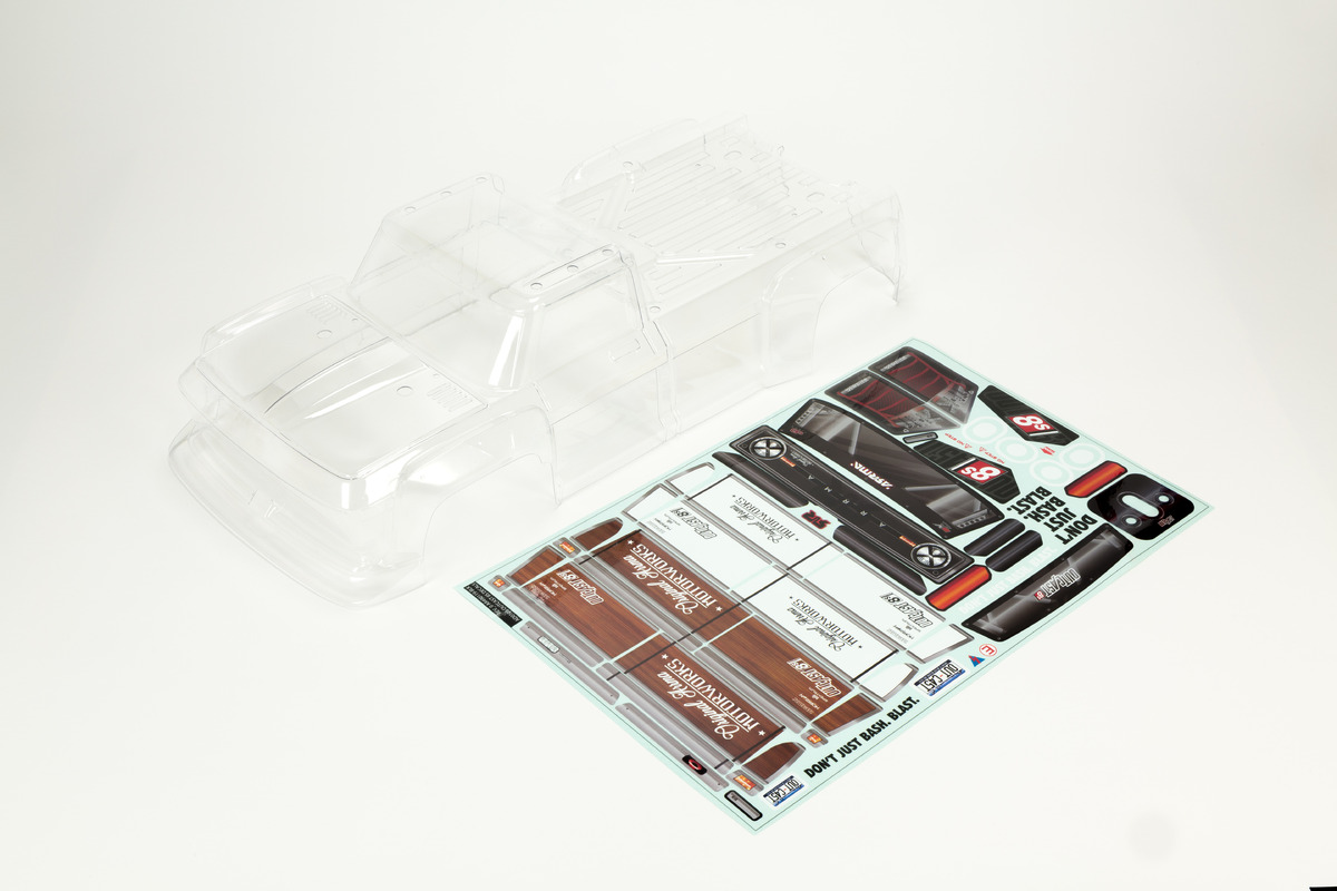 �˾���ũ ARA409006 [ARRMA] OUTCAST 8S CLEAR BODYSHELL (INC. DECALS) 1