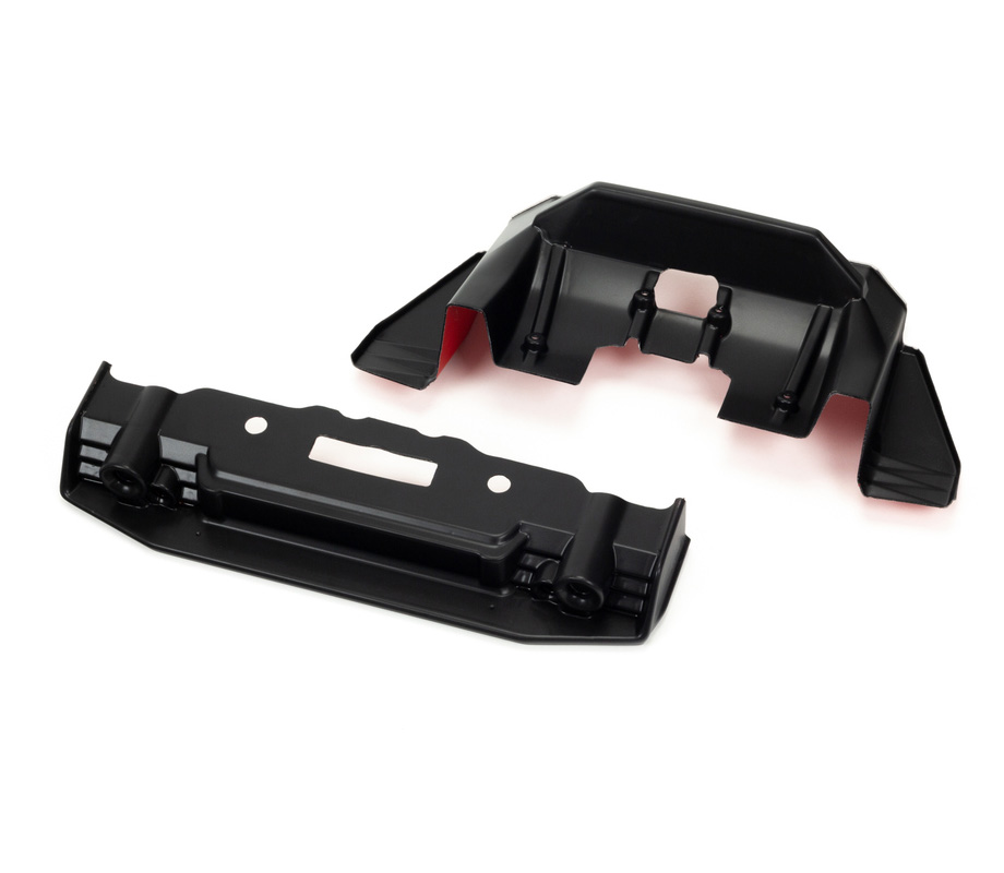 �˾���ũ ARA410008 [ARRMA] FELONY 6S BLX PAINTED TRIMMED SPLITTER AND DIFFUSER (BLACK/RED) 1