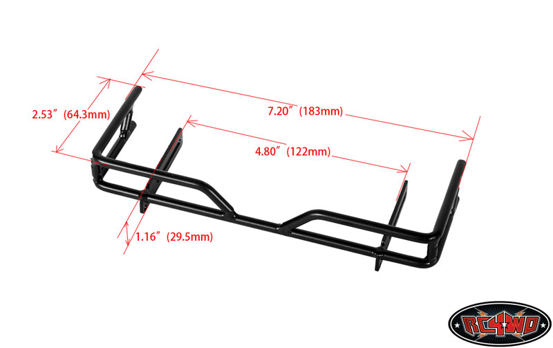 �˾���ũ Z-S0633 [RC4WD] Tough Armor Rear Bumper for Bruiser Chassis ��ũ��︵�� �Ǽ��縮 4