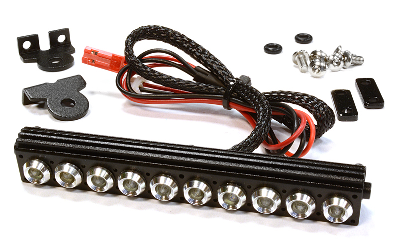 �˾���ũ C25967SILVER [INTEGY] Billet Machined T10 Realistic Roof Top Sport White LED (10) Light Set W=87mm C25967SILVER 1