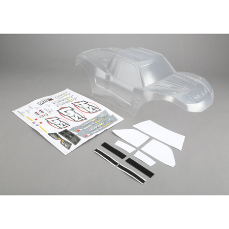 �˾���ũ LOS250015 [TEAM LOSI] Body, Clear with Sticker Set: Monster Truck XL �ٵ� (�̵���) 1