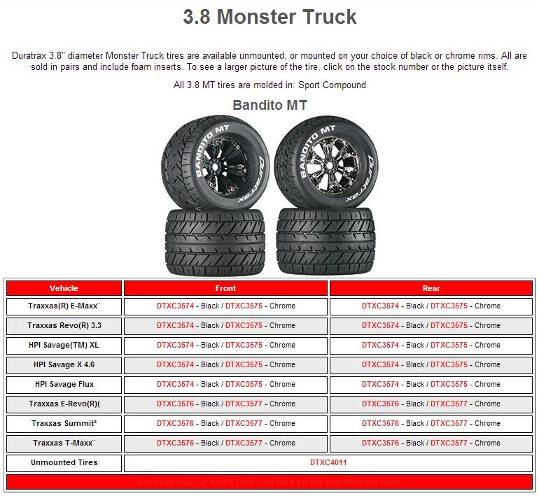 �˾���ũ DTXC5207 [DURATRAX] Duratrax Six Pack ST 2.8 Mntd Black Chrome 14mm Hex (2) 2