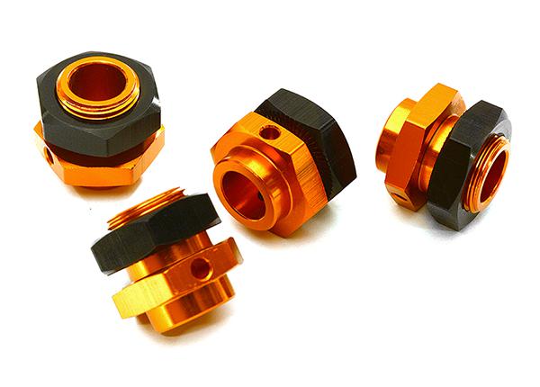 �˾���ũ C28667ORANGE [INTEGY] Billet Machined 17mm Wheel Adapters for Arrma Kraton 6S BLX Brushless Truggy C28667ORANGE 1