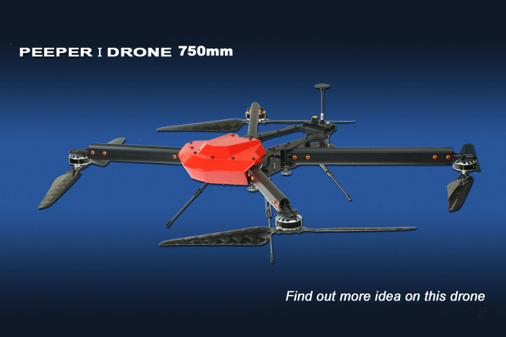�˾���ũ TL750S1V3DP [TR] Peeper I-Drone V3 for Long Range Scout(Lower Prop) - ARF 3