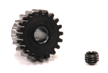 �˾���ũ C23775 [INTEGY] C23775 HD Billet 32 Pitch, MOD 0.8 Steel Pinion 20T for BL Applications w/ 5mm Shaft 1