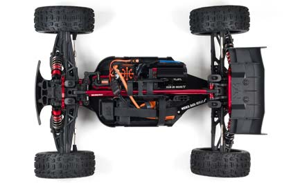 �˾���ũ ARA8707 [ARRMA] 1/8 Ż���� EXB ���ǵ� Ʈ���� 6S BLX 4WD RTR, Black 5