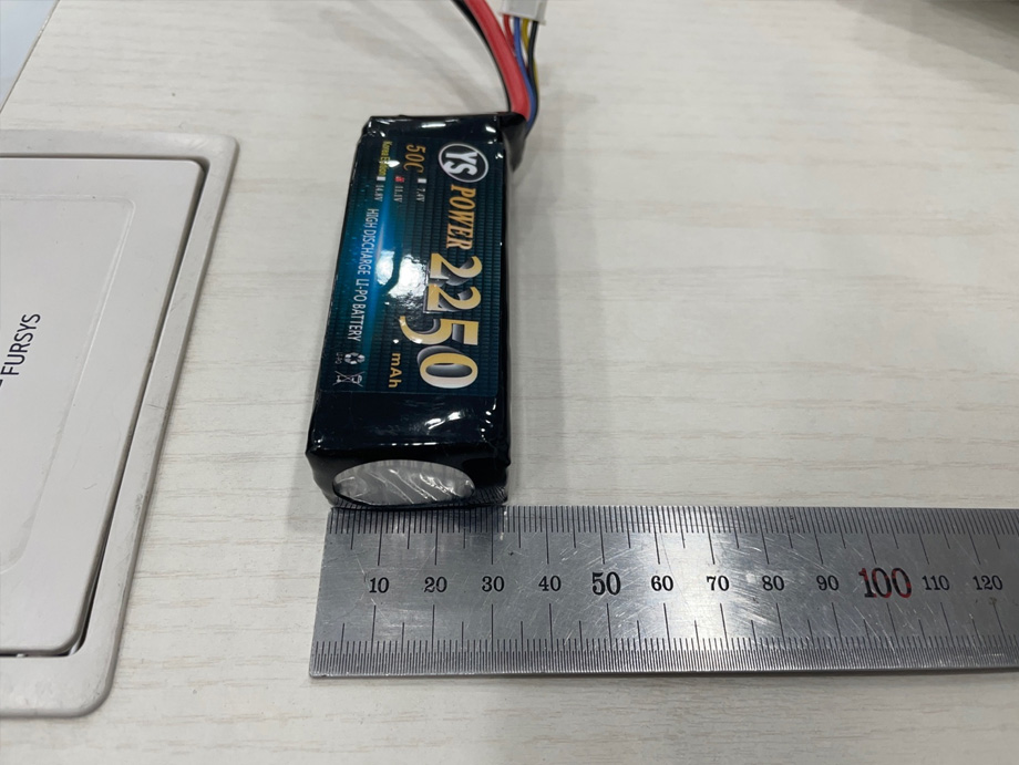 �˾���ũ YS2250-3S-50C [YS POWER] 11.1V 2250mAh 50C ��Ƭ������ ���͸� - �輱�� 3