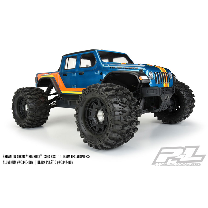 �˾���ũ PRO1019010 [PROLINE-RACING] 10190-10 Hyrax 2.8 Tires MTD Black 6x30 Stampede F/R 5