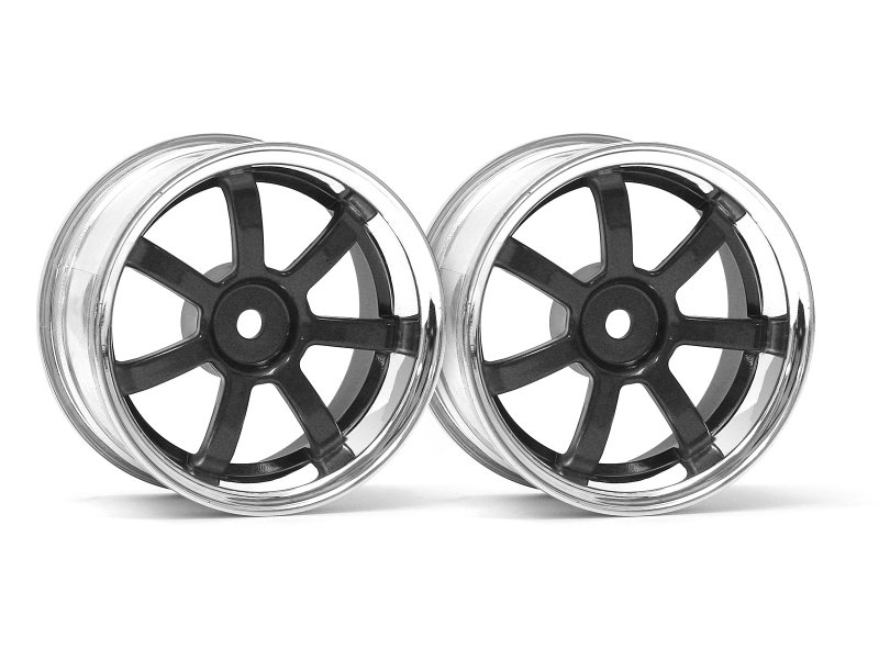 �˾���ũ 3322 [HPI] RAYS GRAM LIGHTS 57S-PRO CHROME/GUNMETAL (3mm OS) 1