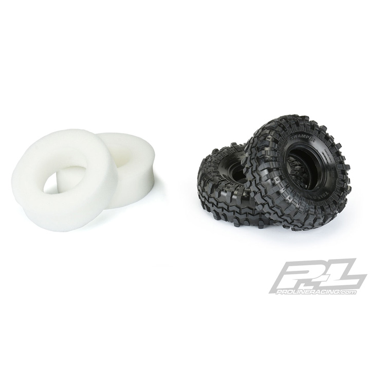 �˾���ũ PRO1017903 [PROLINE-RACING] 10179-03 Class 0 Interco Super Swamper TSL SX 1.55 Rock Terrain Truck Tires for Front or Rear 1.55 Crawler 2