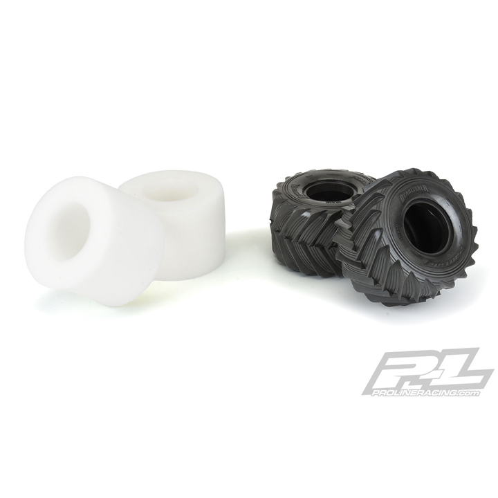 �˾���ũ PRO1018700 [PROLINE-RACING] 10187-00 Demolisher 2.6 / 3.5 All Terrain Tires for Losi LMT Front or Rear 2