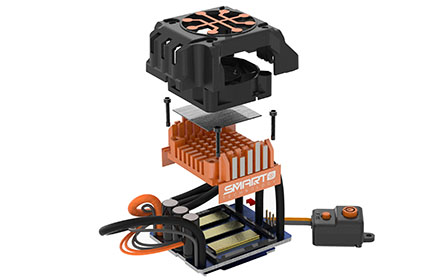 �˾���ũ SPMXSE1160M [SPEKTRUM] ��Ʈ���ӱ� Firma 160A Smart Brushless Marine ESC 7