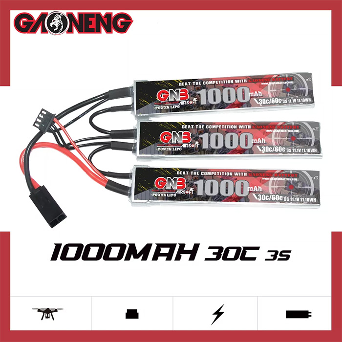 �˾���ũ GNB10003S30G3 [GNB] 11.1V 1000mAh 30C ��Ƭ������ ���͸� - �и��� / �輱�� 8