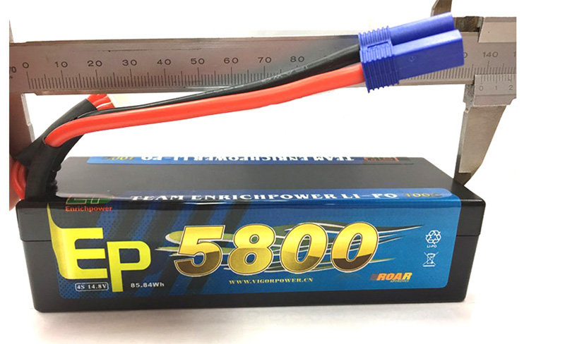 �˾���ũ  [EP POWER] 14.8V 5800mah 100C ��Ƭ������ ���͸� �ϵ����̽� - �� ���� 2