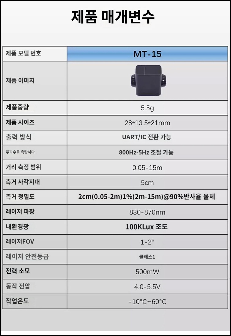 �˾���ũ MT-15 [MicoAir] MT-15 ��Ƽ �������� ���̴� ���� (�ִ� 15m) 1